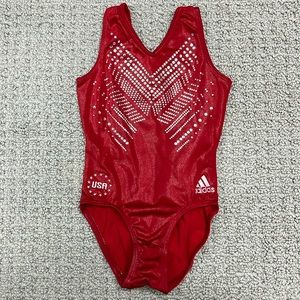 USA Adidas Gymnastics Leotard